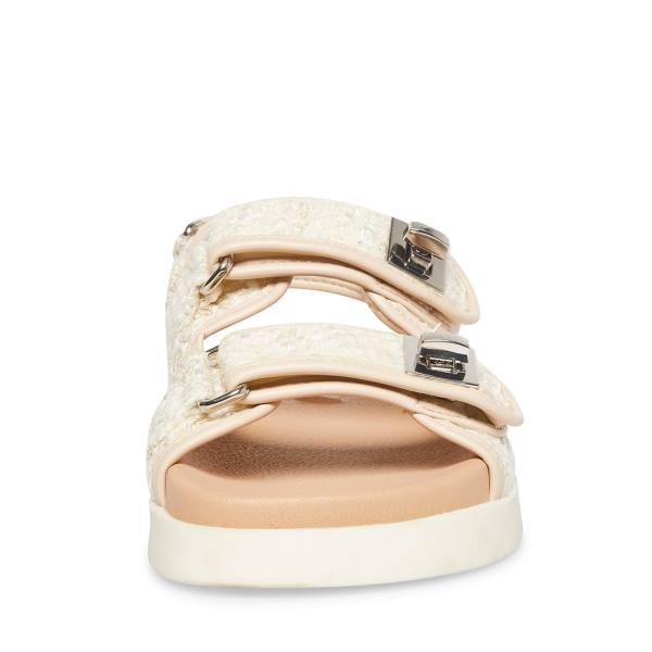 Steve Madden Margie Sandaler Dame Beige Multicolor | SM-168QI