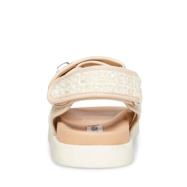 Steve Madden Margie Sandaler Dame Beige Multicolor | SM-168QI