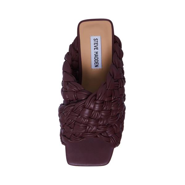 Steve Madden Marina Burgundy Sandaler Dame Burgunder | SM-548NM