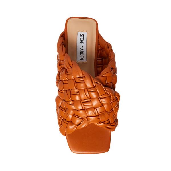 Steve Madden Marina Burnt Sandaler Dame Oransje | SM-403CF