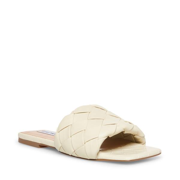 Steve Madden Martine Bone Sandaler Dame Beige | SM-371TO