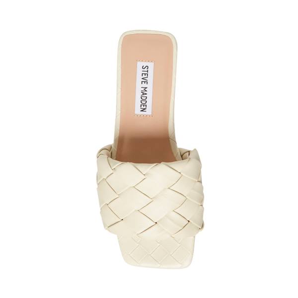 Steve Madden Martine Bone Sandaler Dame Beige | SM-371TO