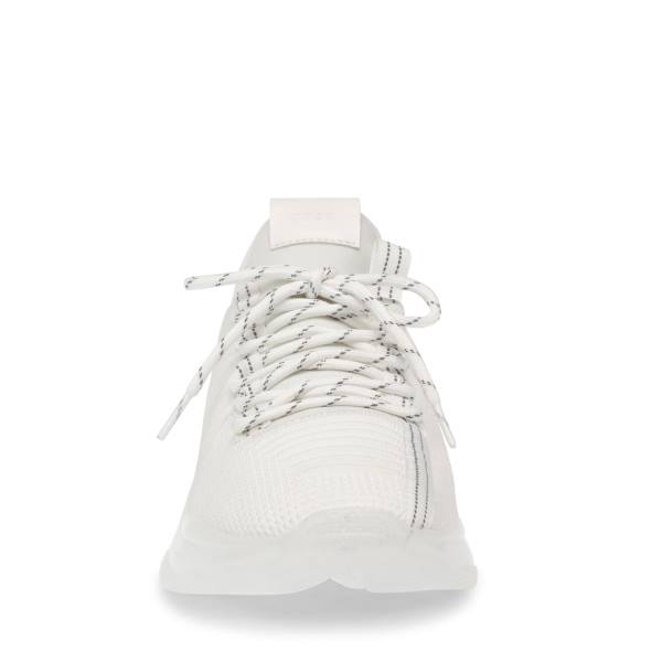 Steve Madden Maxx-s Joggesko Herre Hvite | SM-938PT