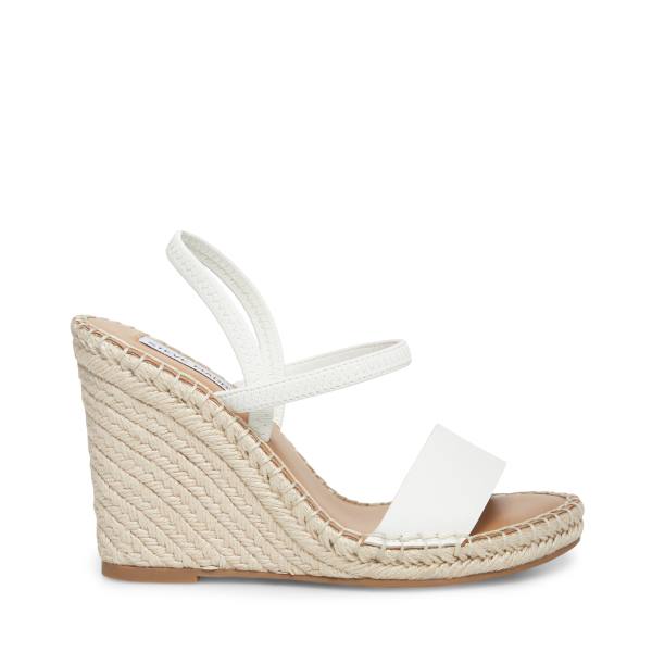 Steve Madden Mckenzie Sandaler Dame Hvite | SM-076ML