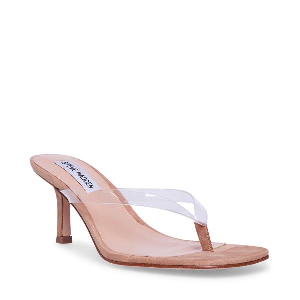 Steve Madden Melrose Heel Høye Hæler Dame Clear | SM-243SP