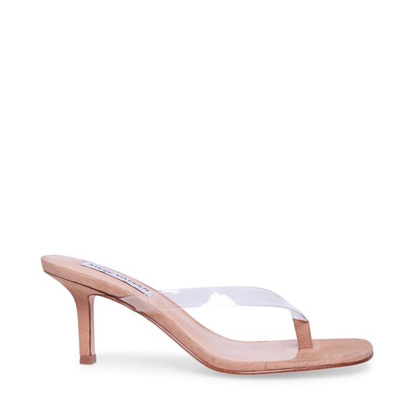 Steve Madden Melrose Heel Høye Hæler Dame Clear | SM-243SP