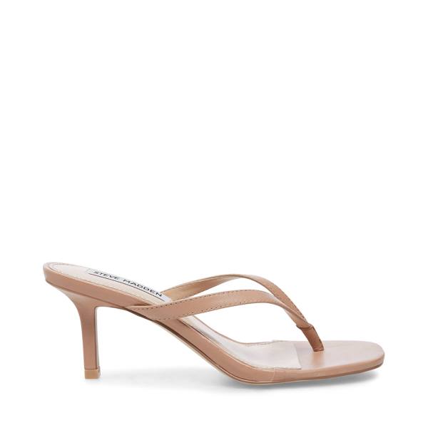 Steve Madden Melrose Tan Lær Heel Høye Hæler Dame Brune | SM-062FW