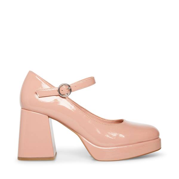 Steve Madden Mingle Patent Heel Høye Hæler Dame Rosa | SM-754LR