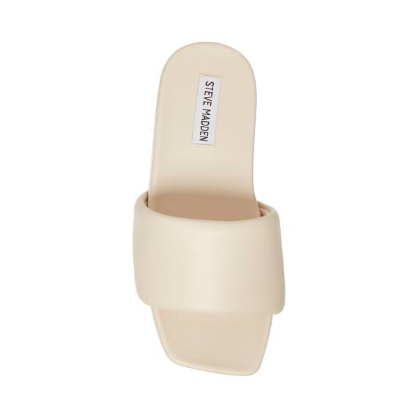 Steve Madden Mosy Bone Sandaler Dame Beige | SM-674TL