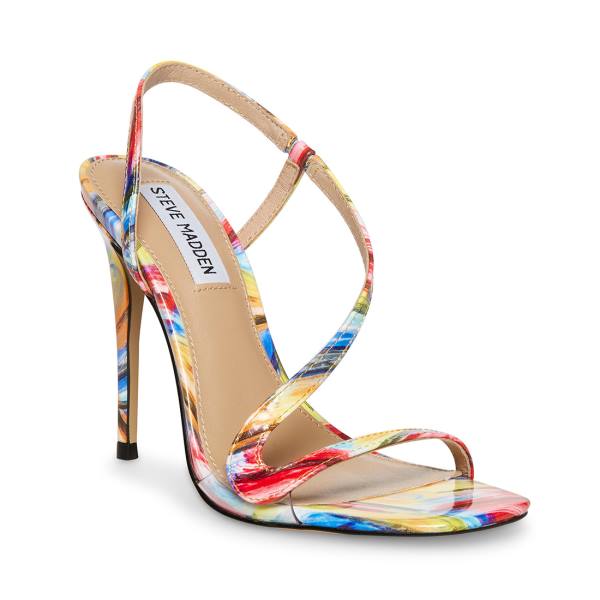 Steve Madden Nadia Heel Høye Hæler Dame Multicolor | SM-041BM