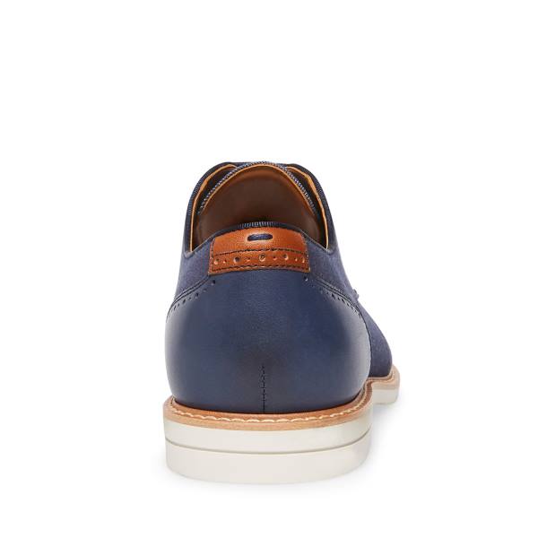 Steve Madden Nevelle Fabric Pensko Herre Marineblå | SM-765DE