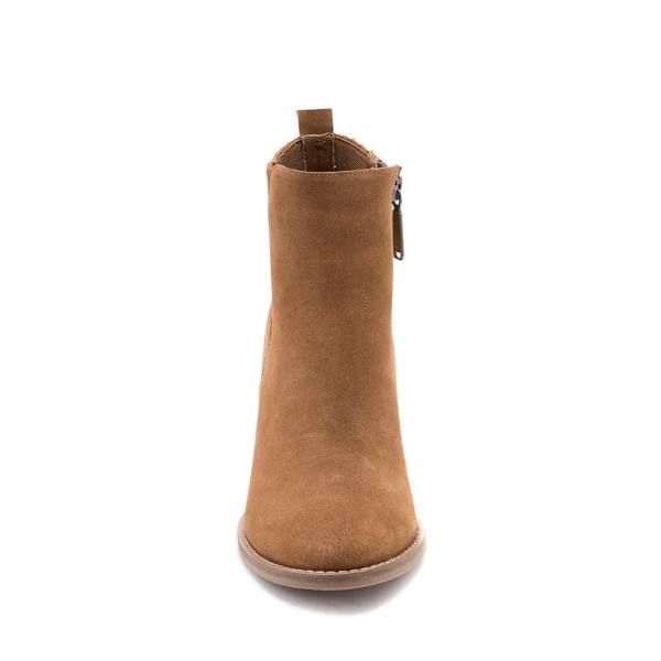 Steve Madden Noa Vanntette Camel Semsket Skinn Ankelstøvletter Dame Brune | SM-694OC