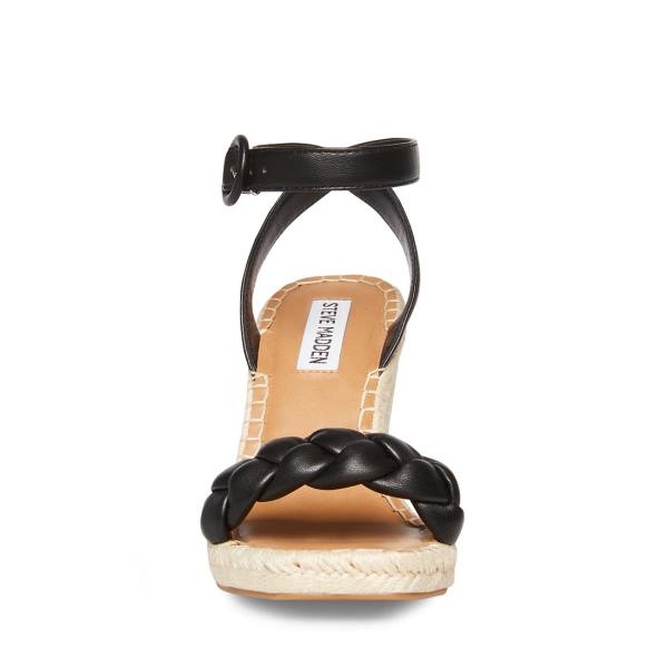 Steve Madden Novah Sandaler Dame Svarte | SM-401TD