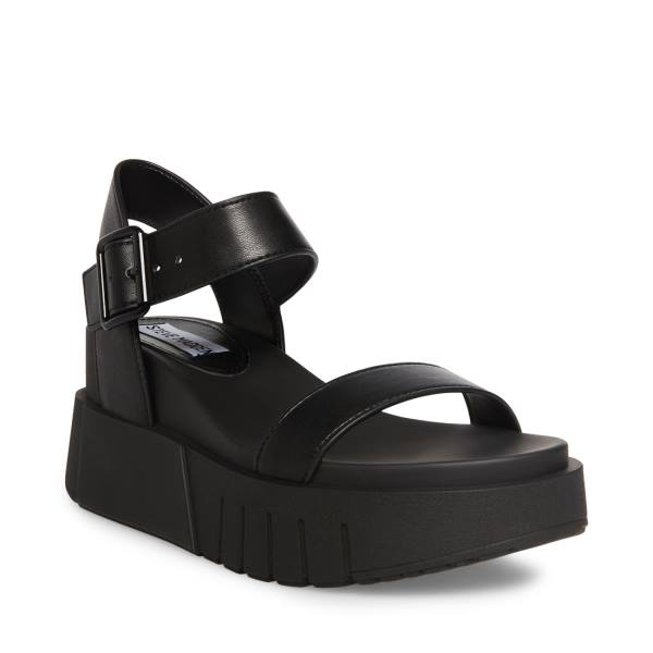 Steve Madden Pastry Sandaler Dame Svarte | SM-495VH