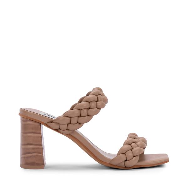 Steve Madden Paxton Cafe Heel Høye Hæler Dame Brune Brune | SM-569RP