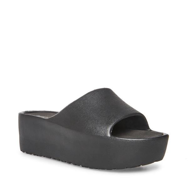 Steve Madden Peerless Sandaler Dame Svarte | SM-306HN