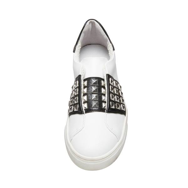 Steve Madden Peppi Joggesko Dame Hvite | SM-175DK