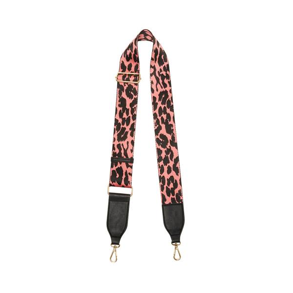 Steve Madden Pink Leopard Handbag Strap Dame Rosa Multicolor | SM-864IS