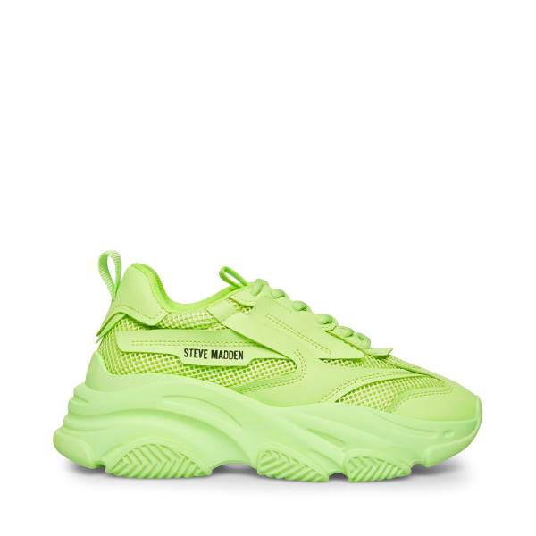 Steve Madden Possession Lime Joggesko Dame Lyse Grønn | SM-019PT