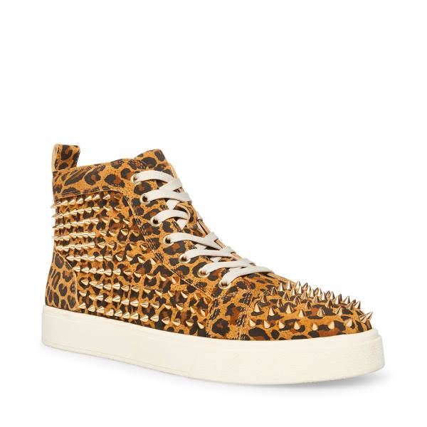 Steve Madden Promoter Leopard Joggesko Herre Leopard | SM-602HQ