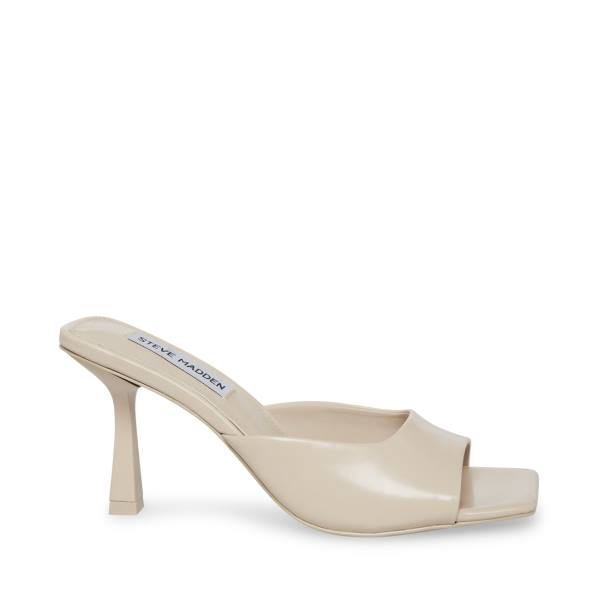 Steve Madden Rae Bone Heel Høye Hæler Dame Beige | SM-872RU