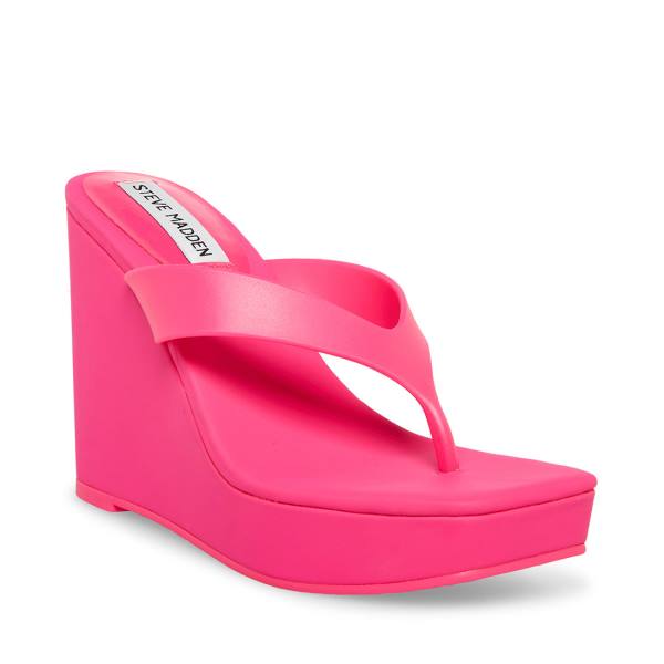 Steve Madden Refined Fuchsia Sandaler Dame Fuchsia | SM-436WG