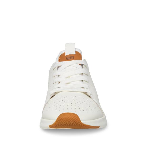 Steve Madden Revolve Joggesko Herre Hvite | SM-597IX