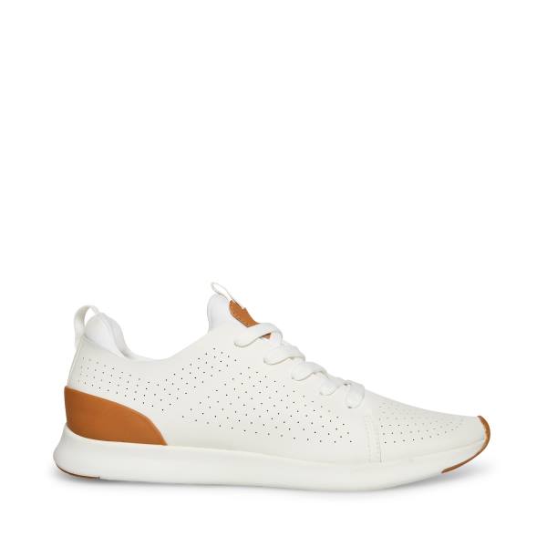 Steve Madden Revolve Joggesko Herre Hvite | SM-597IX