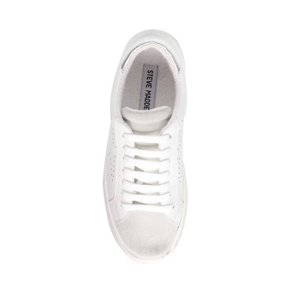 Steve Madden Rezza Joggesko Dame Hvite | SM-279KZ