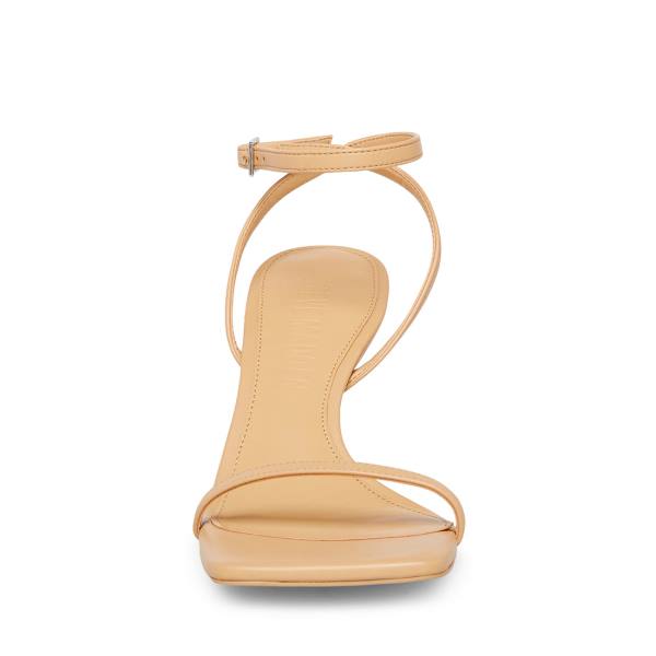 Steve Madden Rosie Tan Heel Høye Hæler Dame Brune | SM-869QT