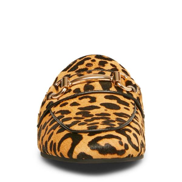 Steve Madden Rylie Leopard Flate Sko Dame Leopard | SM-729QY