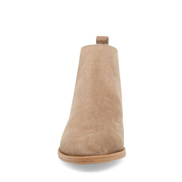 Steve Madden Salado Taupe Semsket Skinn Ankelstøvletter Dame Grå Brune | SM-206LF