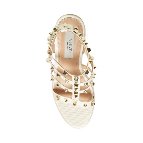 Steve Madden Sallina Sandaler Dame Hvite | SM-054RA