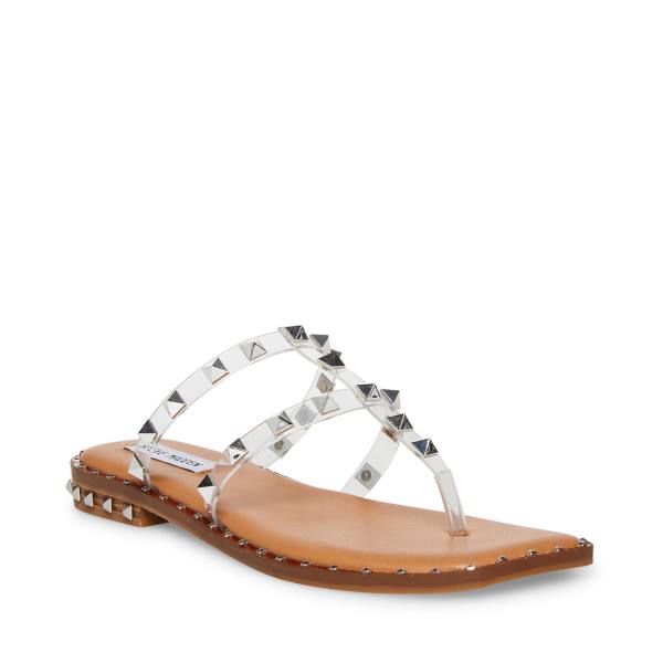 Steve Madden Sandie Sandaler Dame Clear | SM-347OJ