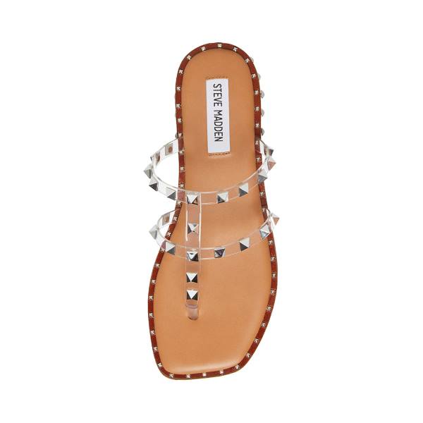 Steve Madden Sandie Sandaler Dame Clear | SM-347OJ