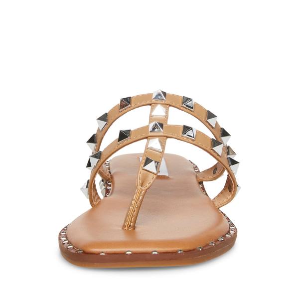 Steve Madden Sandie Tan Sandaler Dame Brune | SM-961GV