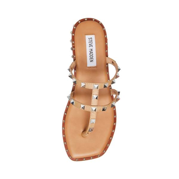 Steve Madden Sandie Tan Sandaler Dame Brune | SM-961GV