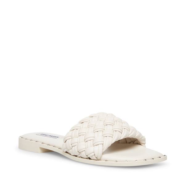 Steve Madden Santina Bone Sandaler Dame Beige | SM-347GC