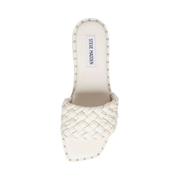 Steve Madden Santina Bone Sandaler Dame Beige | SM-347GC