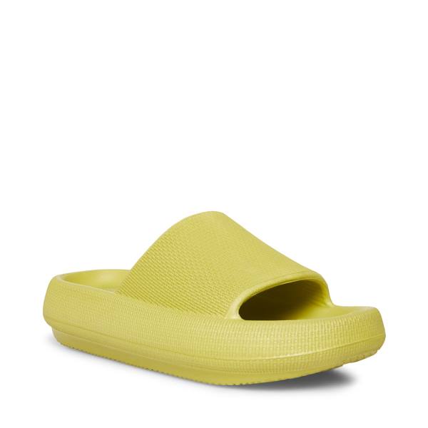 Steve Madden Scuba Lime Sandaler Dame Lyse Grønn | SM-371BD