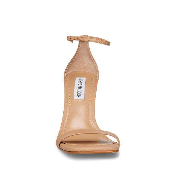 Steve Madden Shaye Natural Heel Høye Hæler Dame Beige | SM-854OM