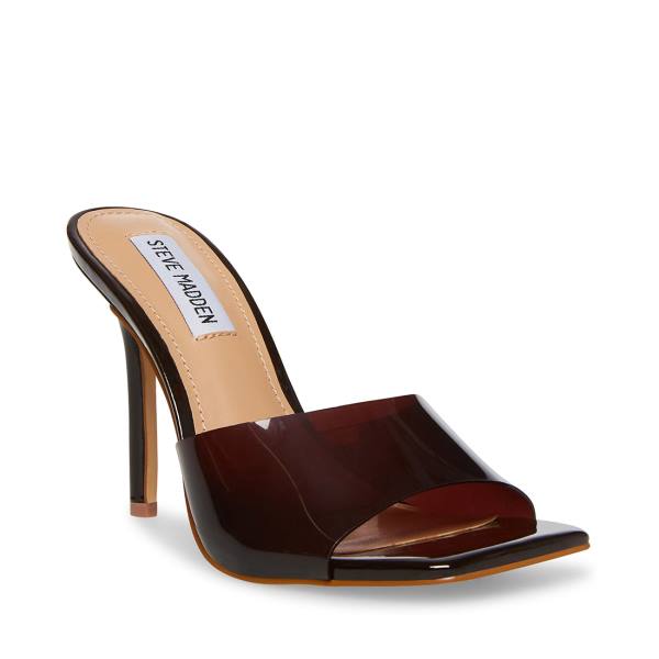 Steve Madden Signal Heel Høye Hæler Dame Brune | SM-568KU