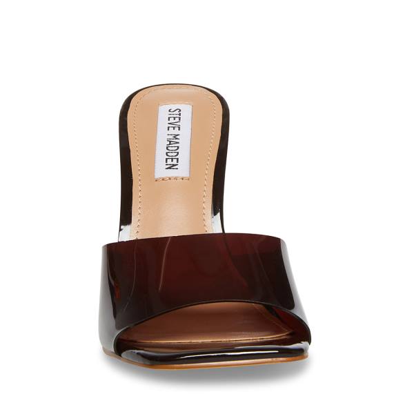 Steve Madden Signal Heel Høye Hæler Dame Brune | SM-568KU