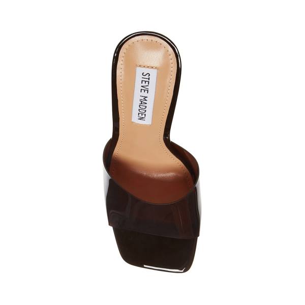 Steve Madden Signal Heel Høye Hæler Dame Brune | SM-568KU