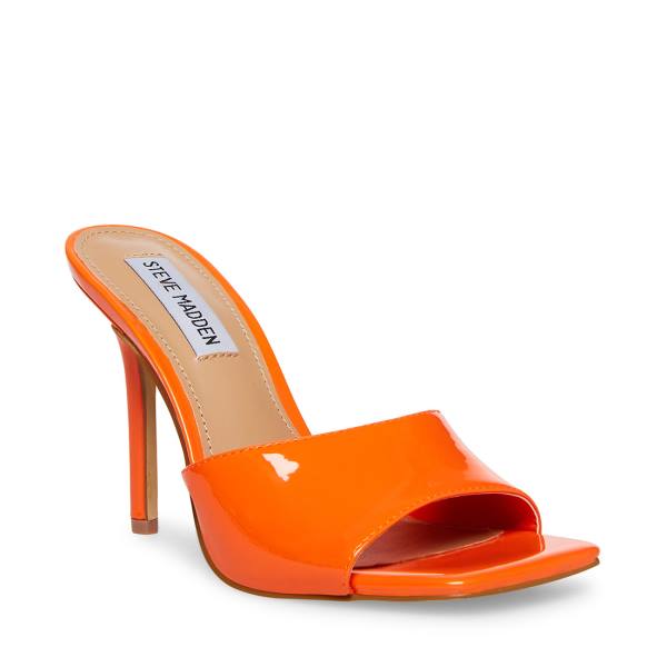 Steve Madden Signal Patent Heel Høye Hæler Dame Oransje | SM-960JK