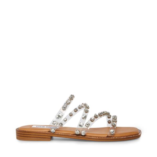 Steve Madden Skyler Sandaler Dame Clear | SM-568LE