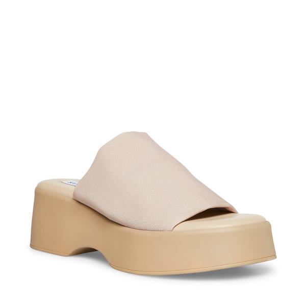 Steve Madden Slinky30 Tan Sandaler Dame Brune | SM-035TK