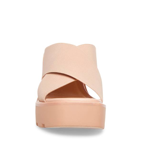 Steve Madden Smash Nude Sandaler Dame Beige | SM-127NK