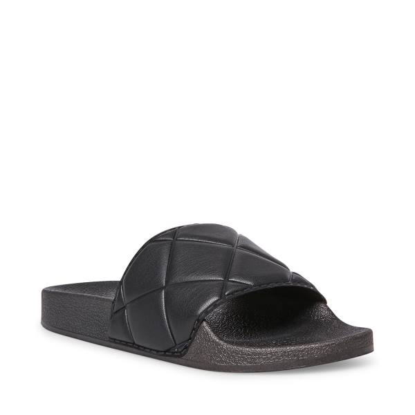 Steve Madden Squishy Sandaler Dame Svarte | SM-364EM