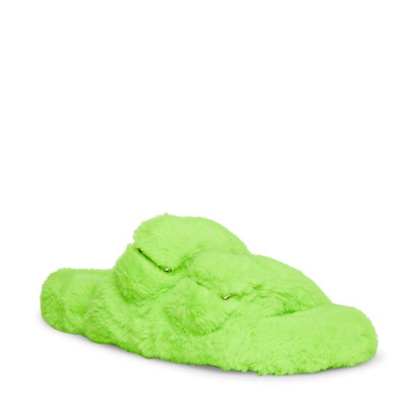 Steve Madden Staycation Lime Tøfler Dame Lyse Grønn | SM-528EO